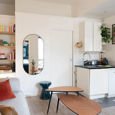 Comfortable T2 - Sacre Coeur View Апартаменты *
